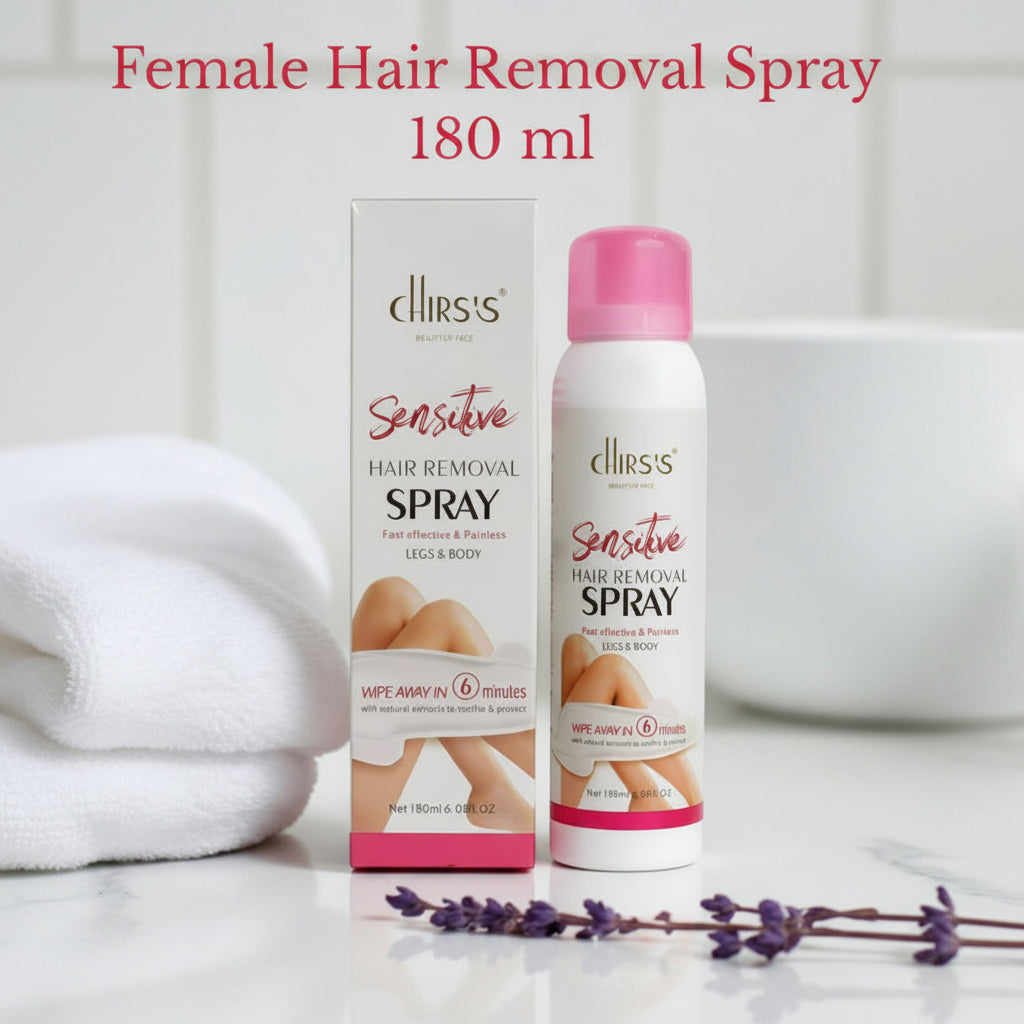 Female Hair Removal Spray – Smooth & Painless Hair Removal