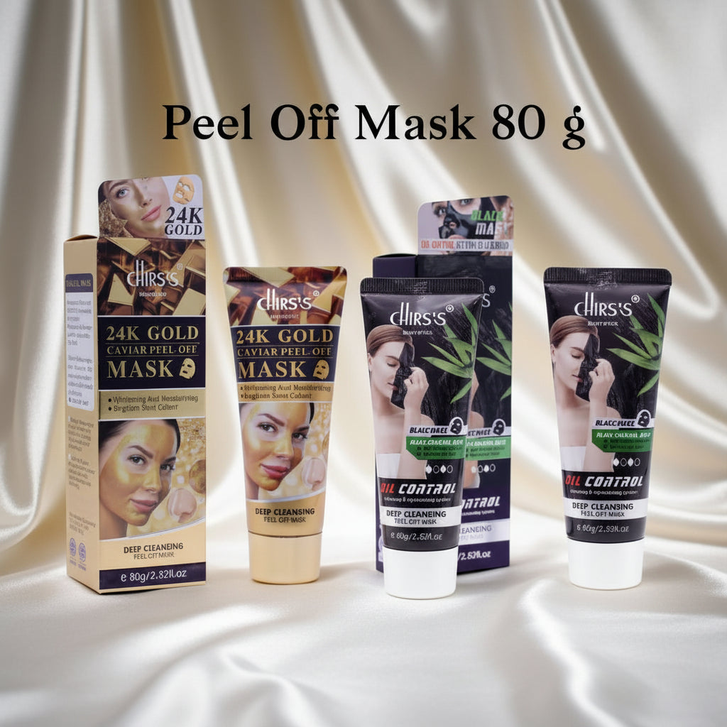 Black Charcoal Peel Off Mask – Deep Cleansing & Blackhead Removal