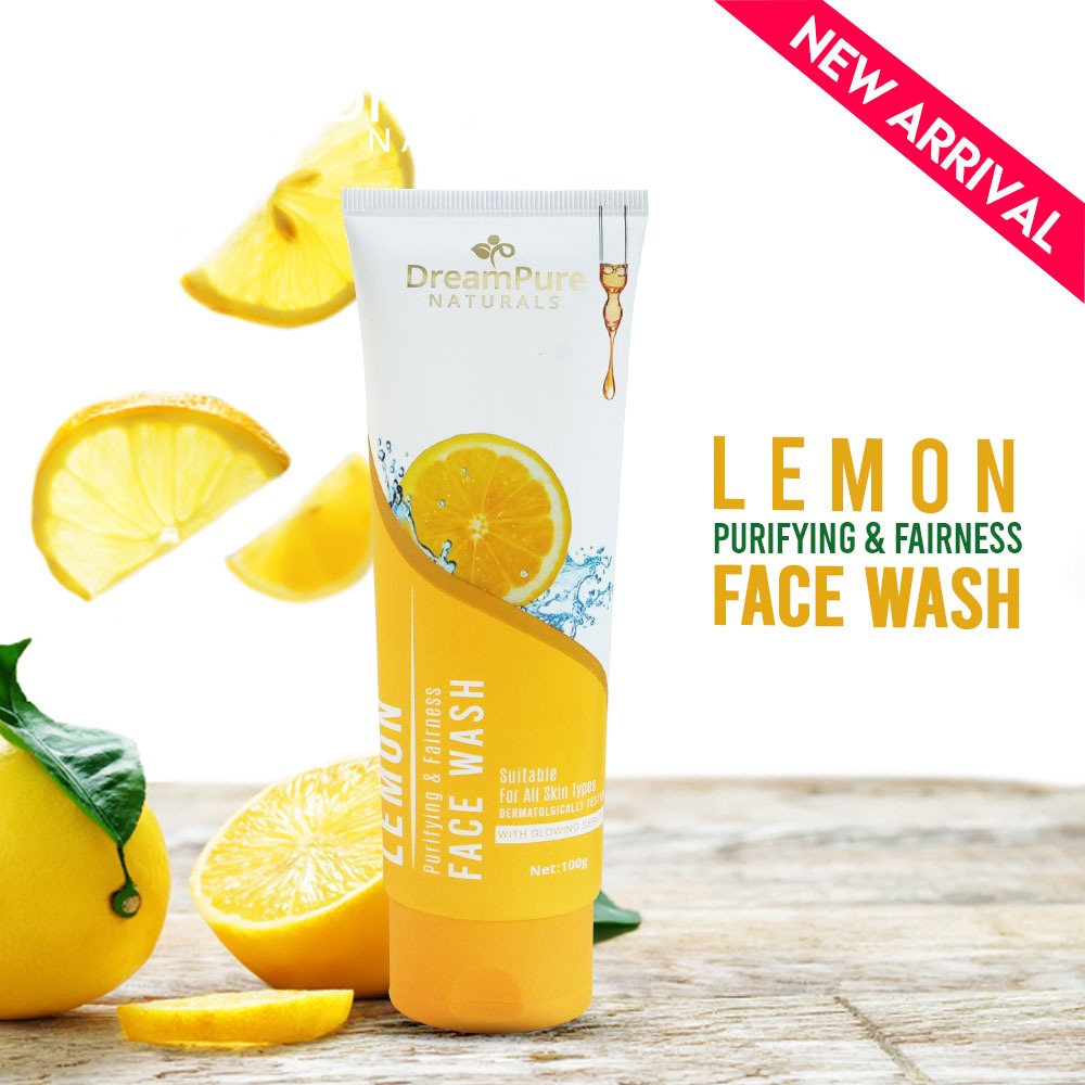 Dream Pure Lemon Purifying & Fairness Face Wash