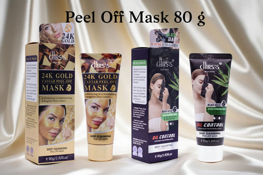 Black Charcoal Peel Off Mask – Deep Cleansing & Blackhead Removal